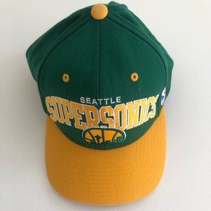 Seattle SuperSonics Mitchell & Ness Snapback